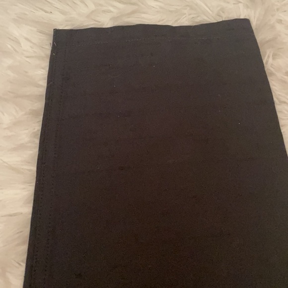 Vintage Christian Dior Boutique Paris Cotton/Silk High Waisted Black Pants - Picture 9 of 13